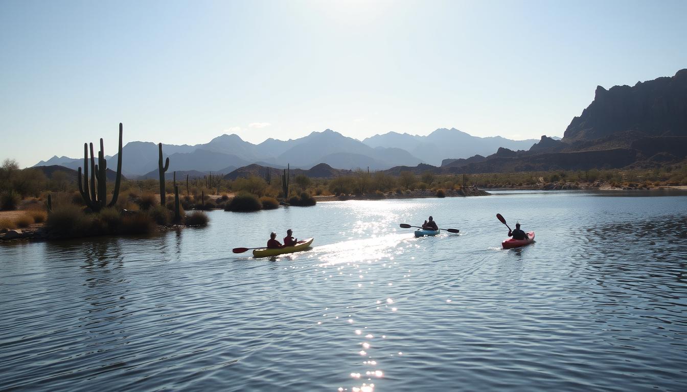 Alamo Lake water recreation