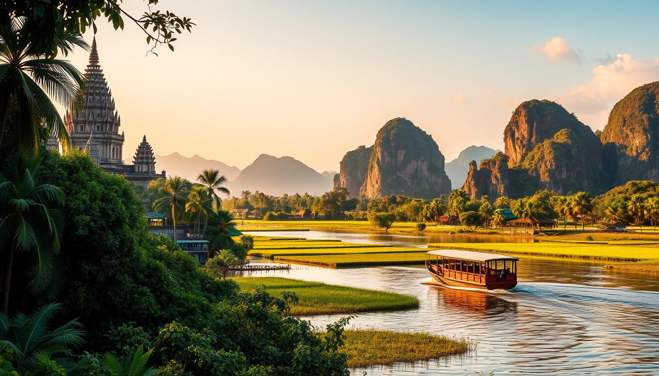 Cambodia and Vietnam travel destinations