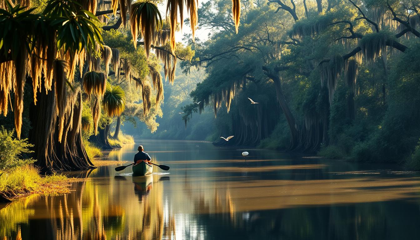 Congaree National Park canoe trail