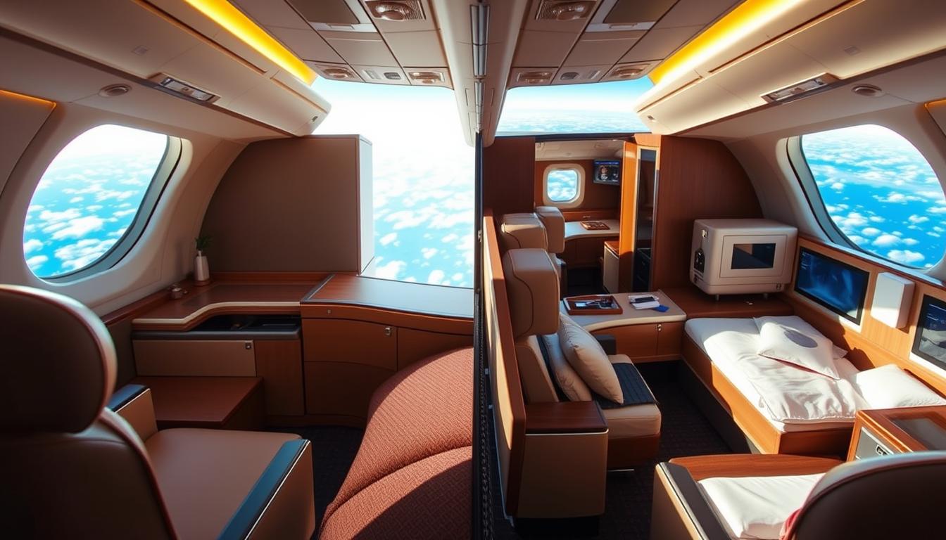 Domestic vs international first class