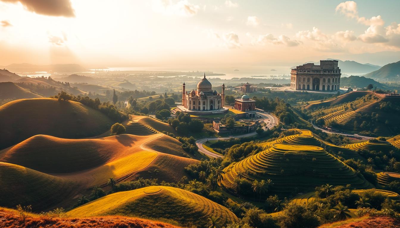 Eat Pray Love landscapes