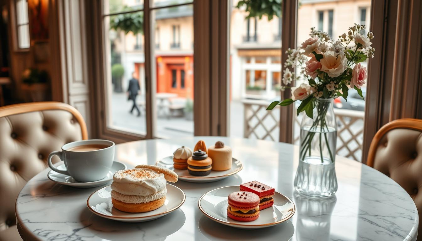 French pastry and fine dining