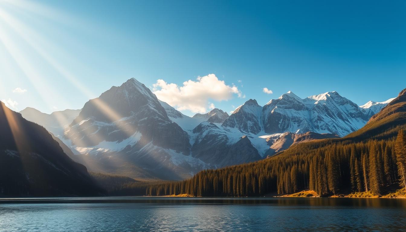 Glacier National Park mountains