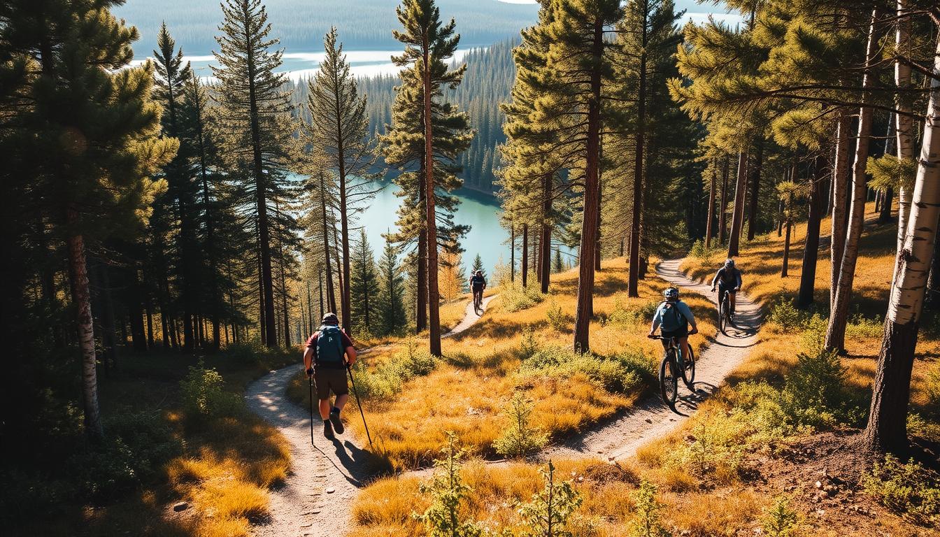 Hiking and Biking Trails in Northern Minnesota