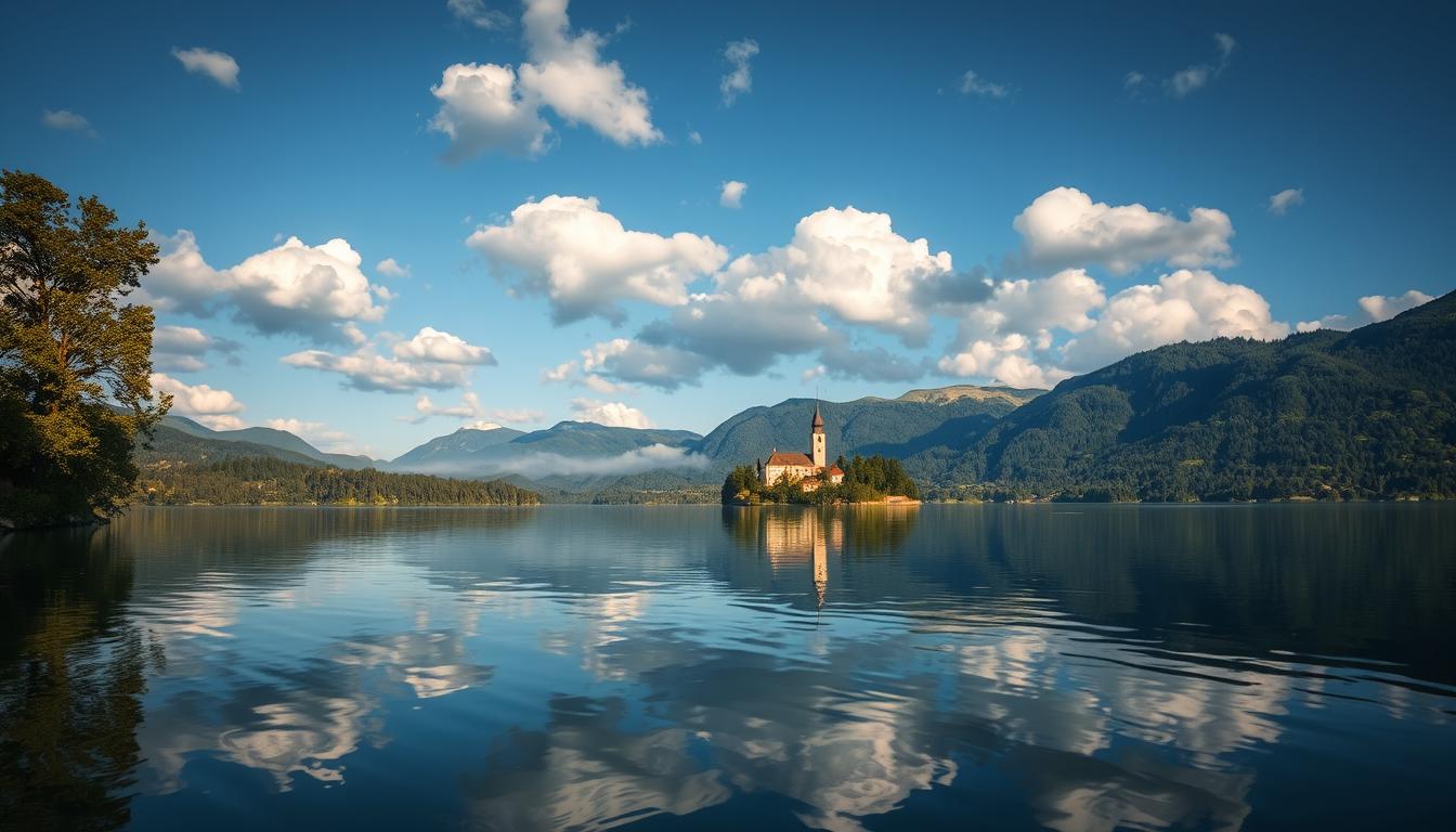 Lake Bled serene moment