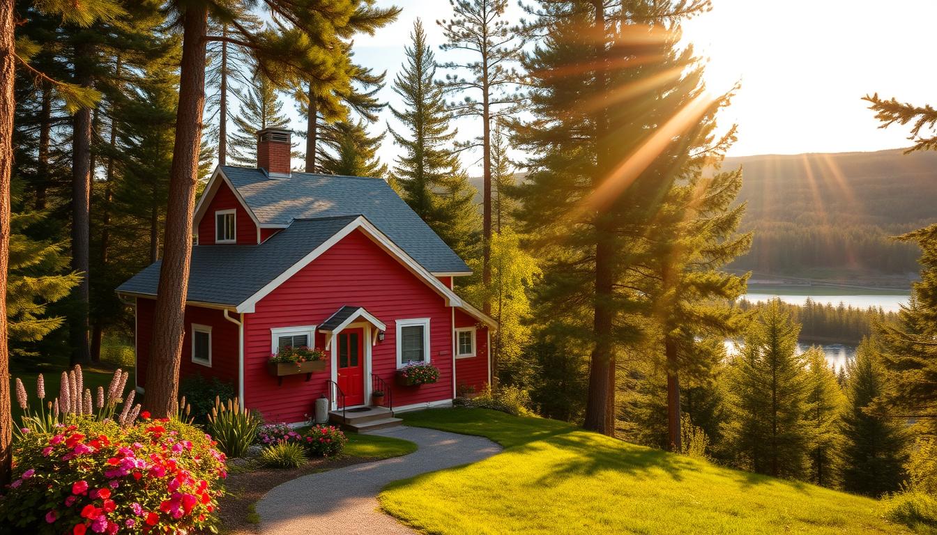 Little Red Cottage in Upsala