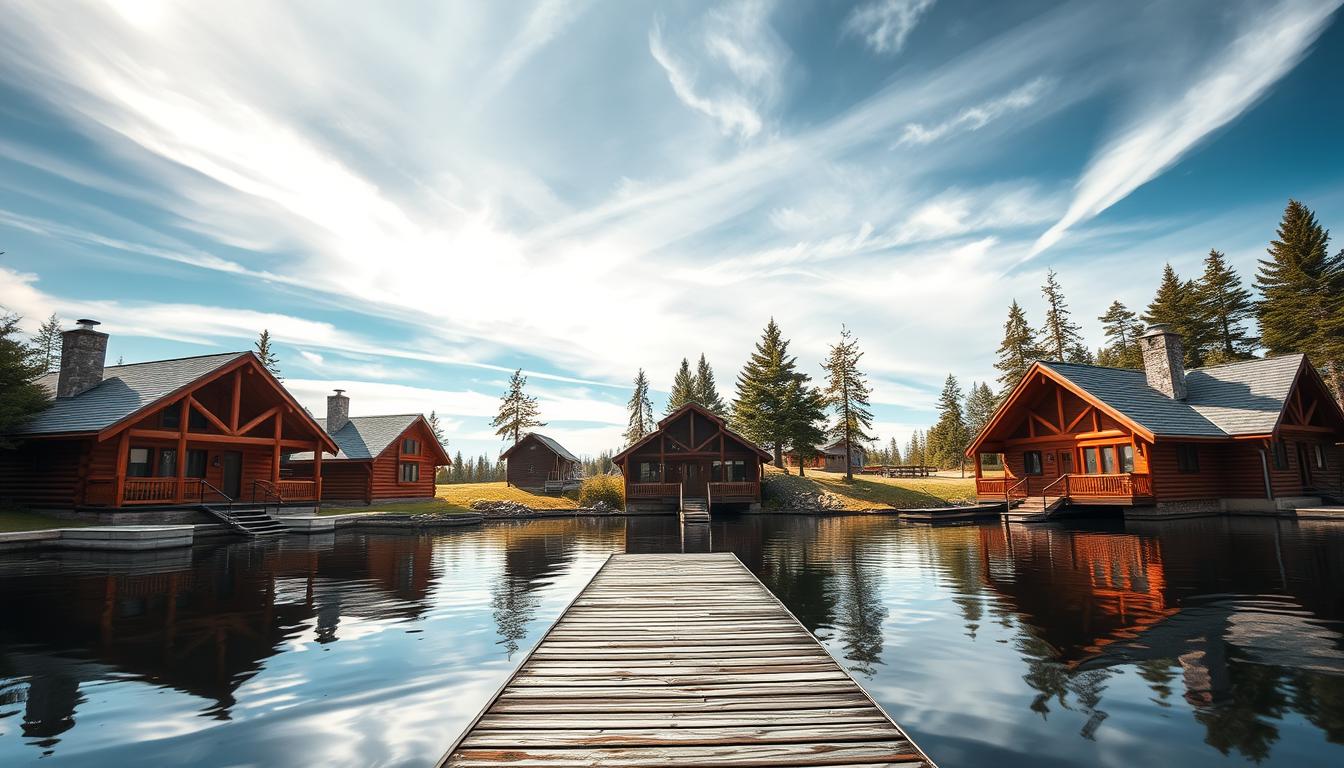 Michigan waterfront cabins