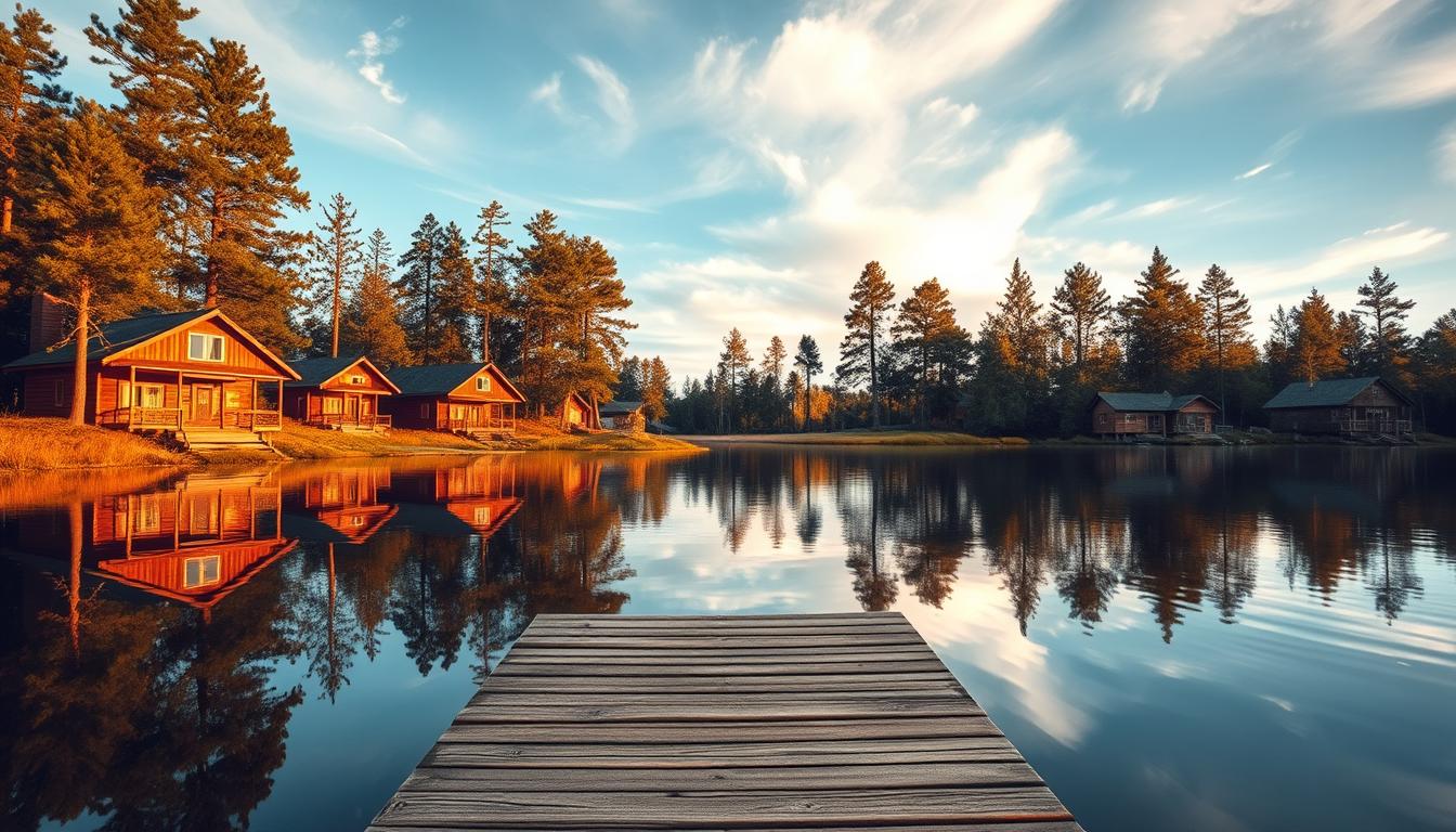 Minnesota lake cabins