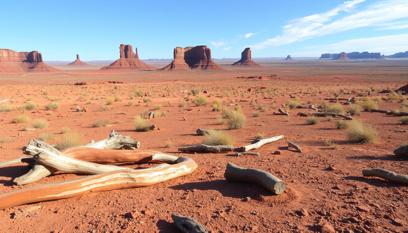 Petrified Forest National Park desert landscape