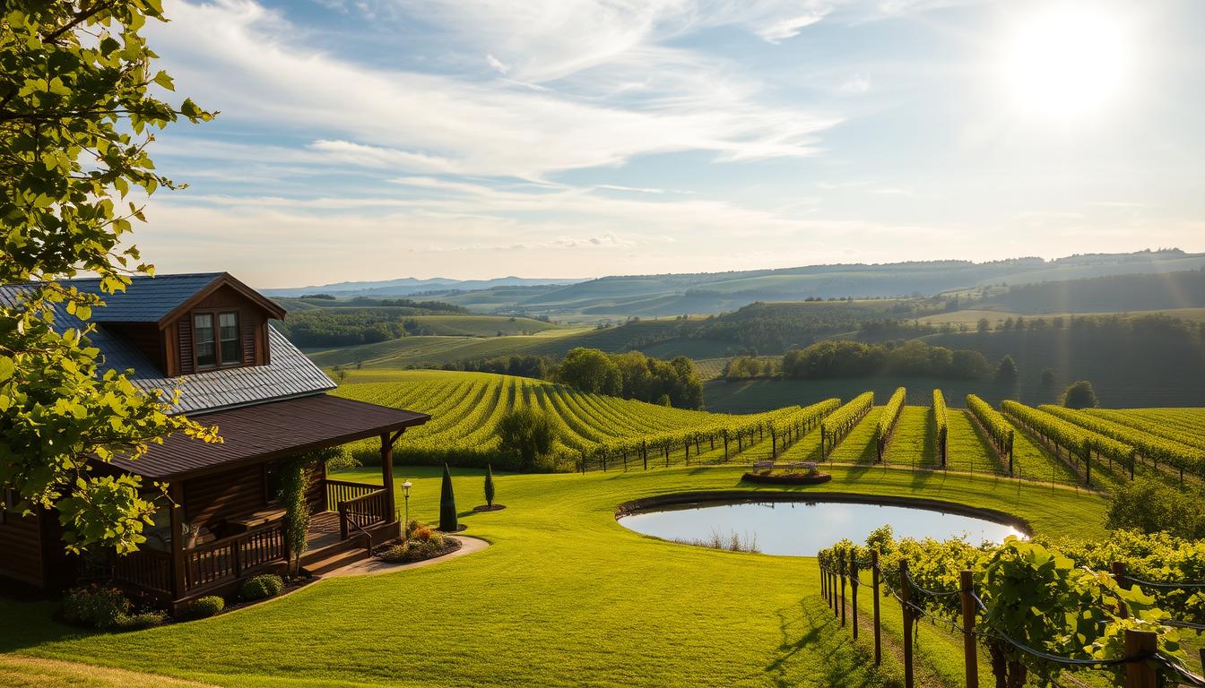 Shining Hope Guest House wine country views