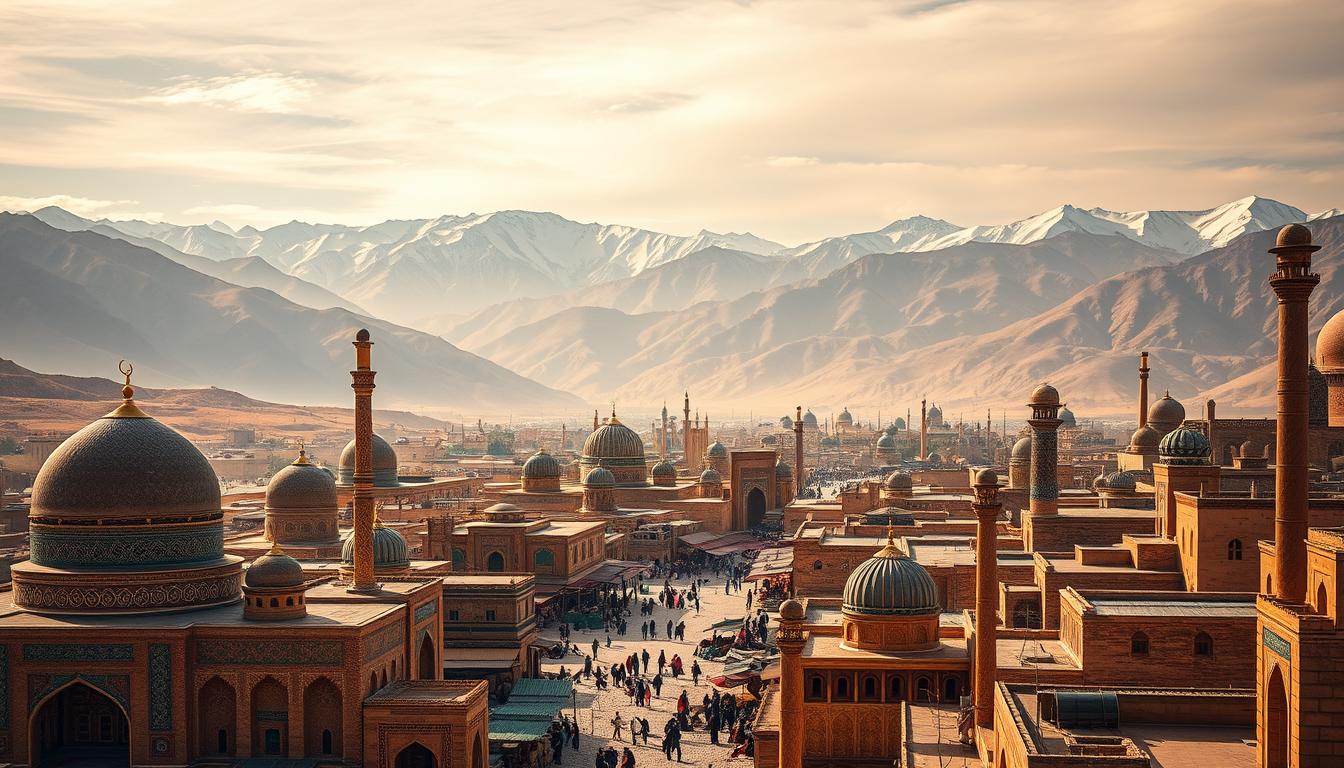 Silk Road cities and scenery
