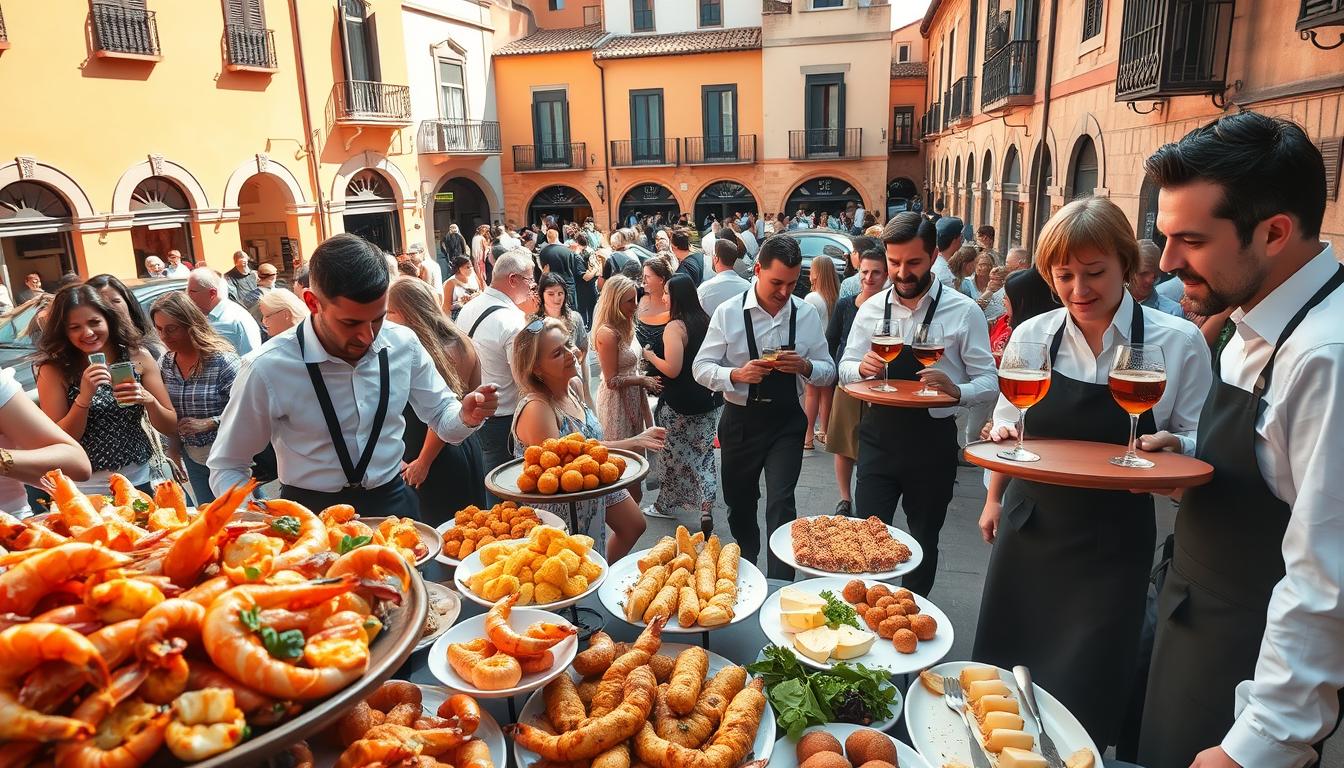 Spanish tapas culture