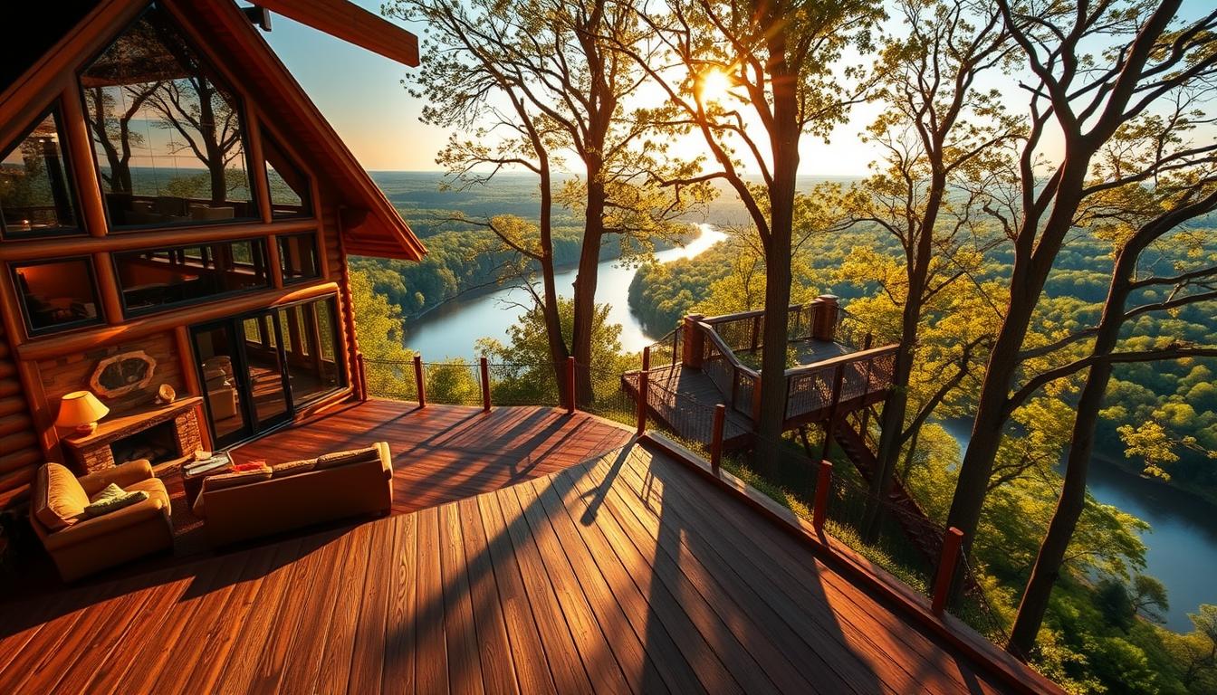 The Blufftop at Rocheport luxurious sanctuary