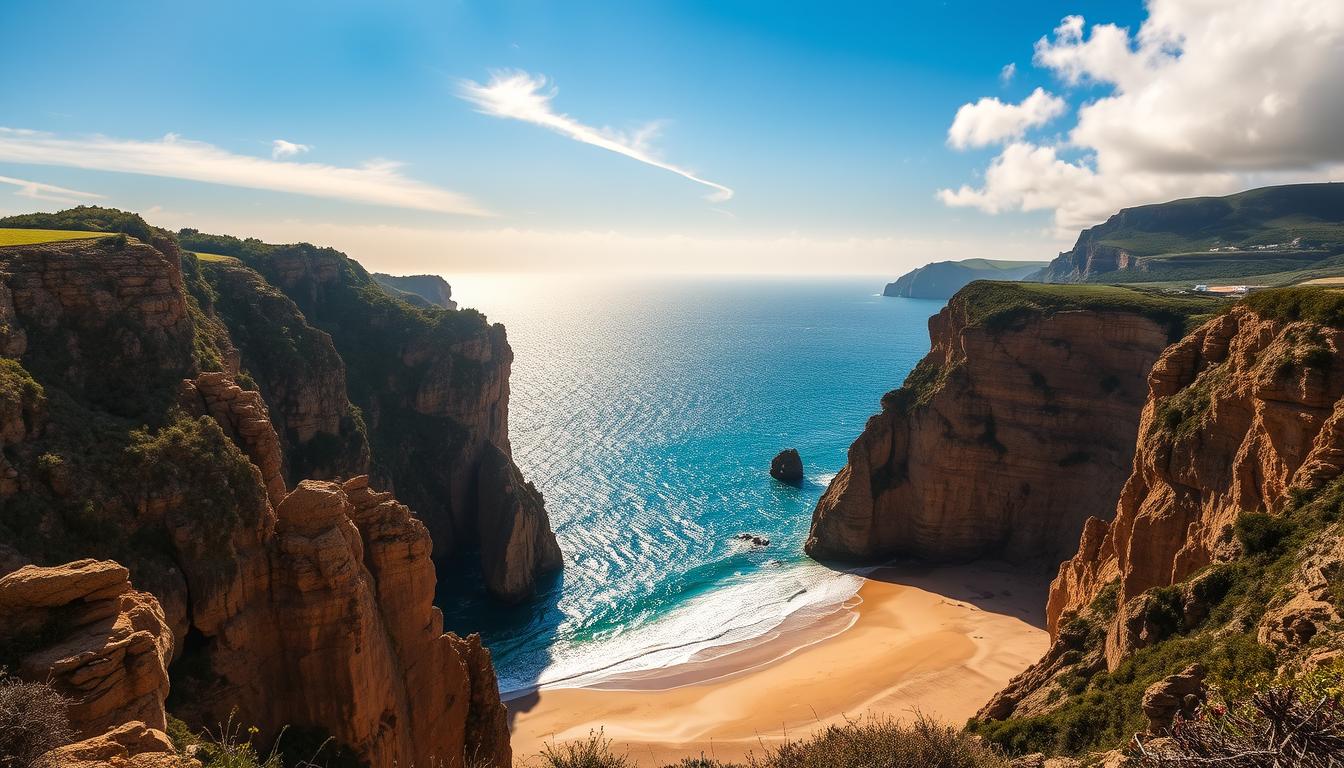 Western Algarve cliffs and beaches