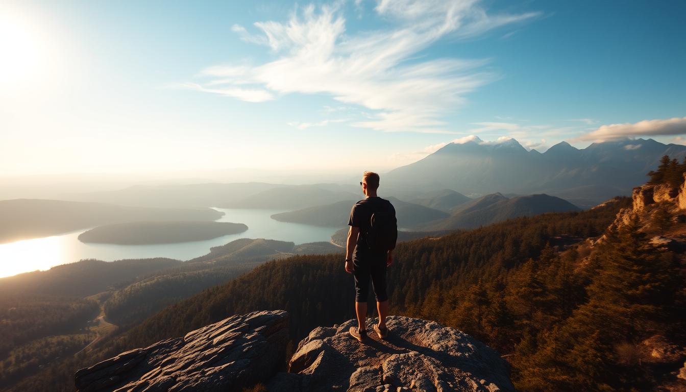 being present in the moment during solo travel