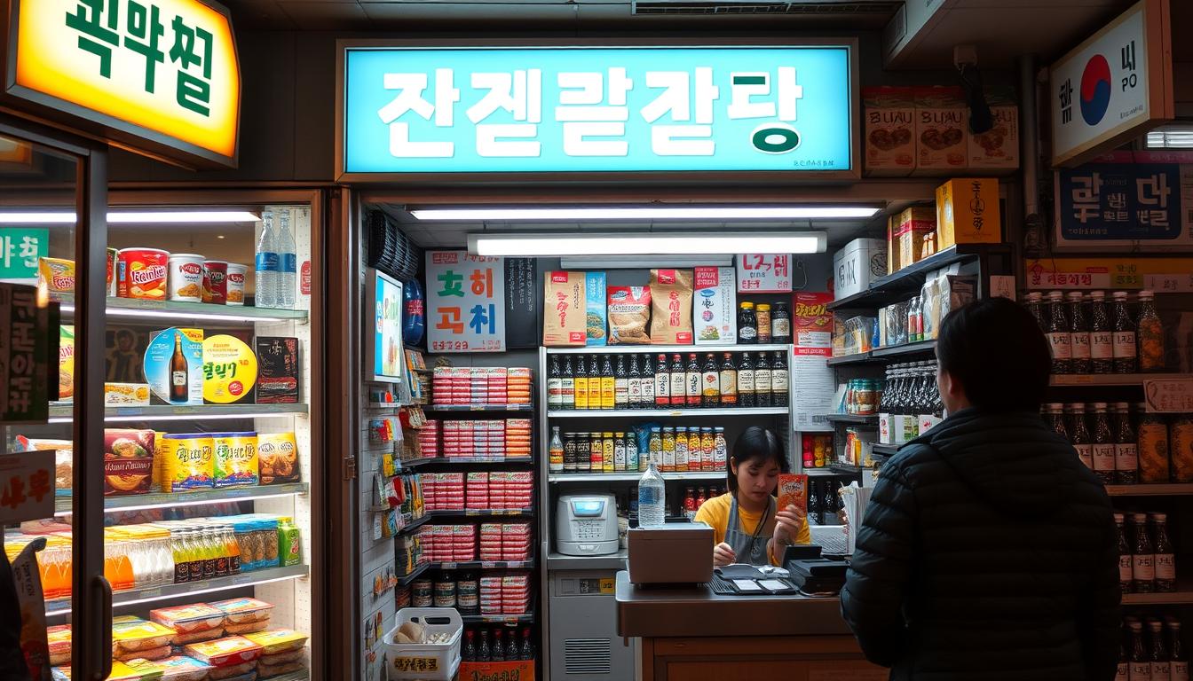 convenience store in South Korea