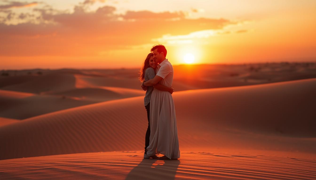 desert couple photo