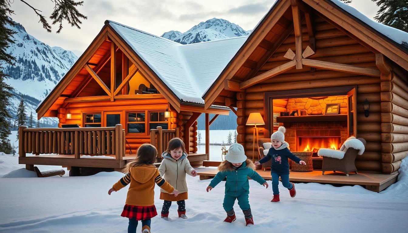 family-friendly alaska cabins