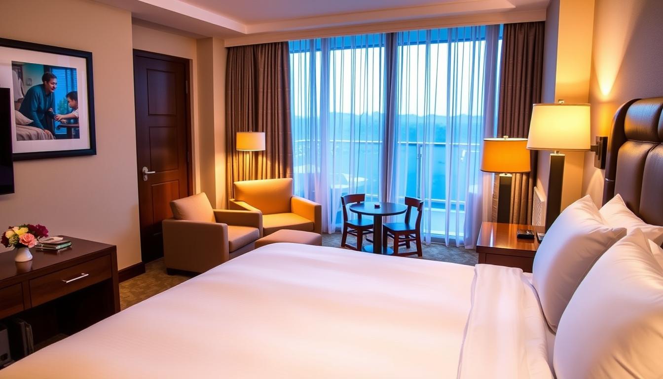 family-friendly hotel room