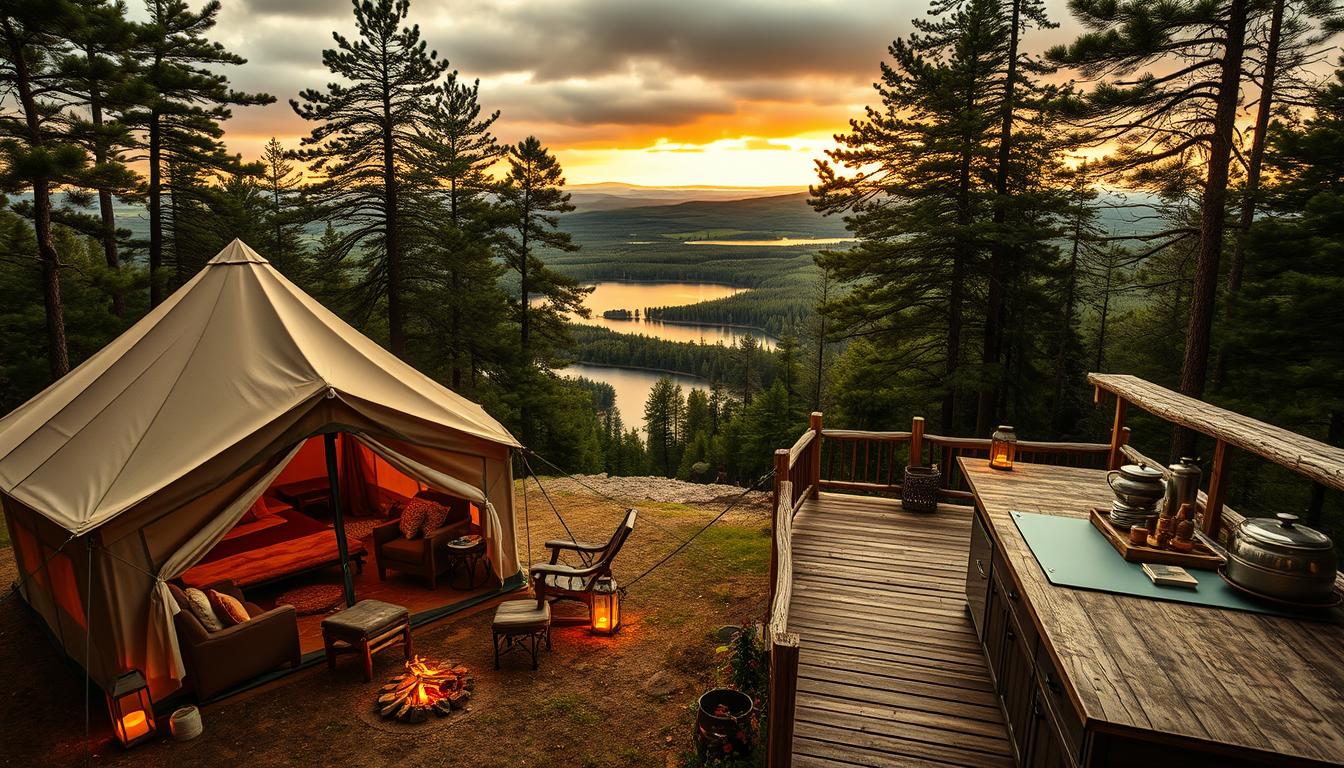 glamping in Minnesota