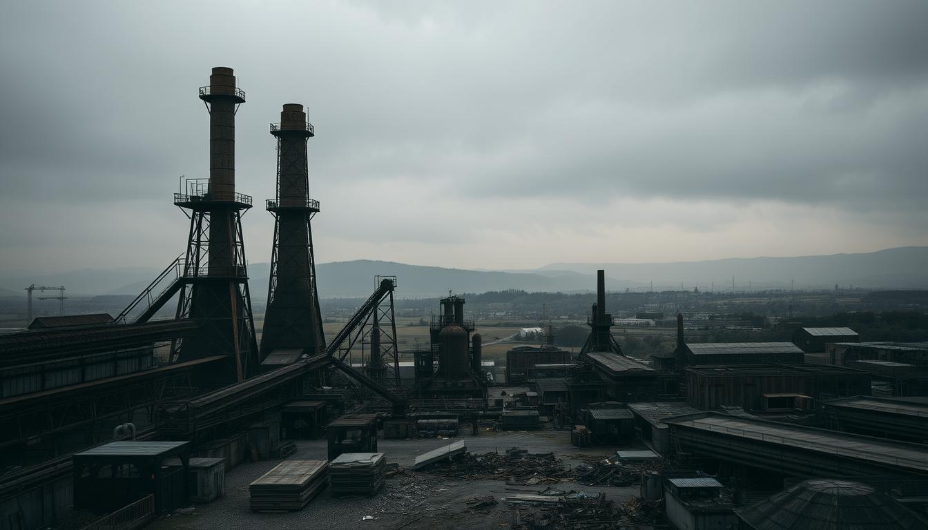 haunting industrial relic