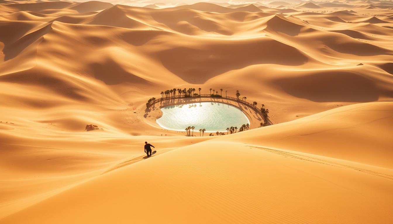 sandboarding in Huacachina