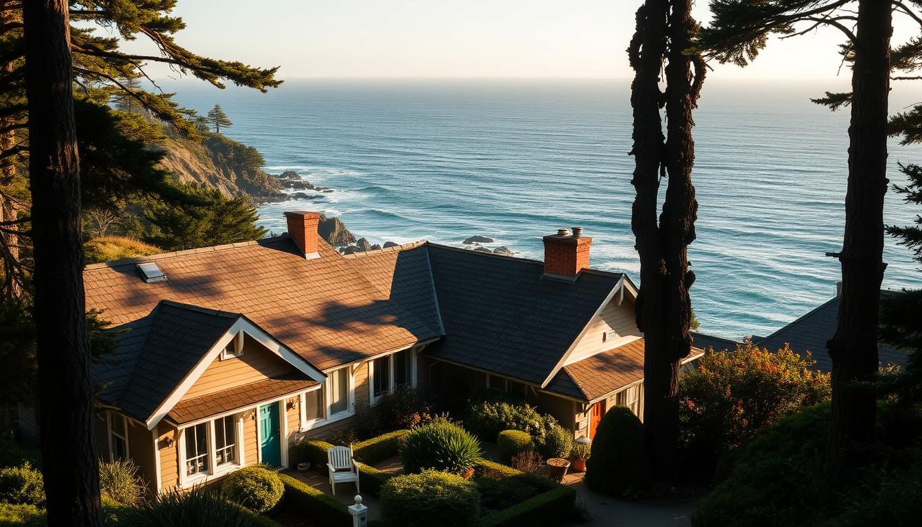 Cottages with Ocean Views in Mendocino, California (CA)
