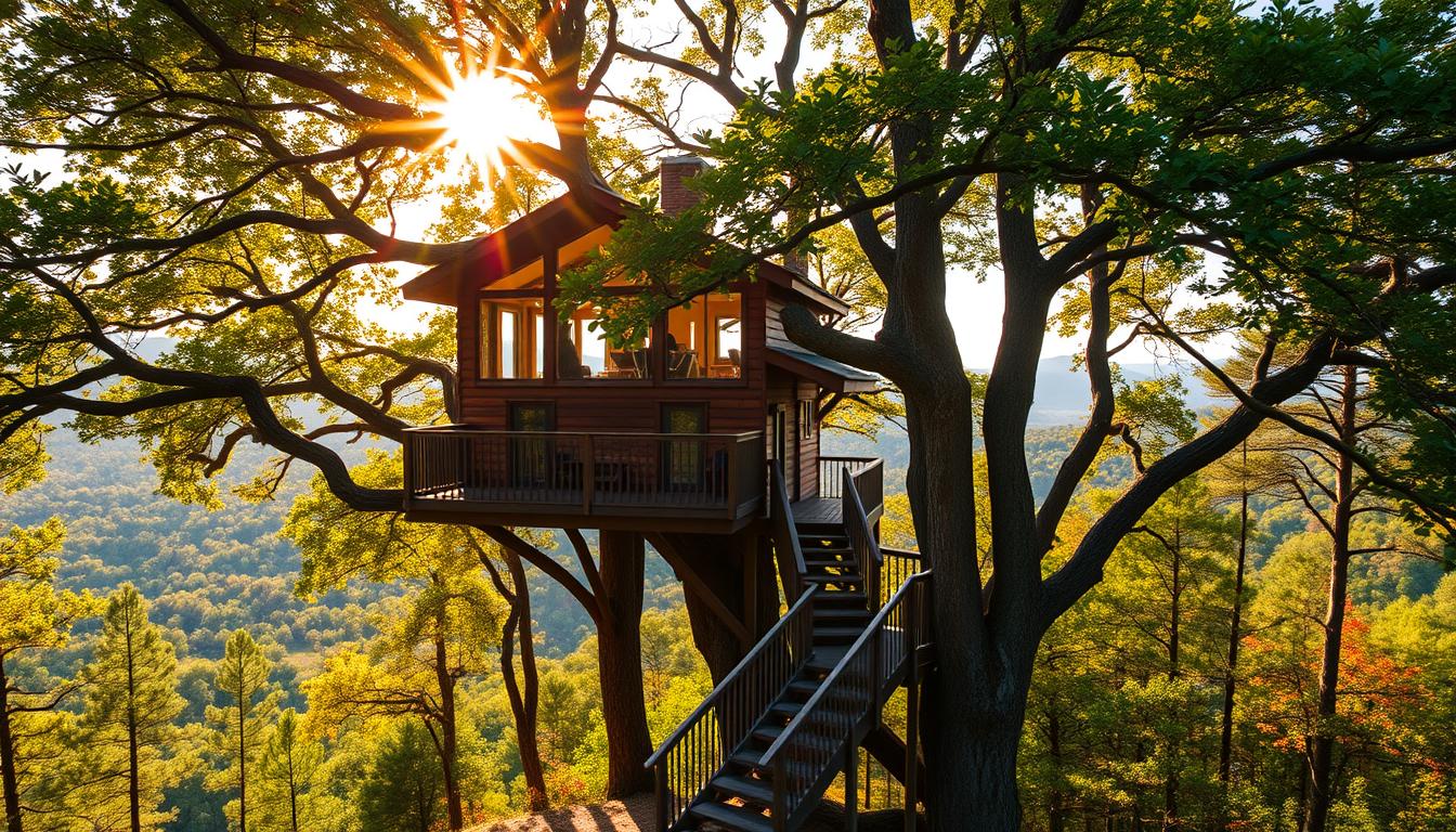 Elevated Escapes: Treehouses with a View in Georgia (GA)