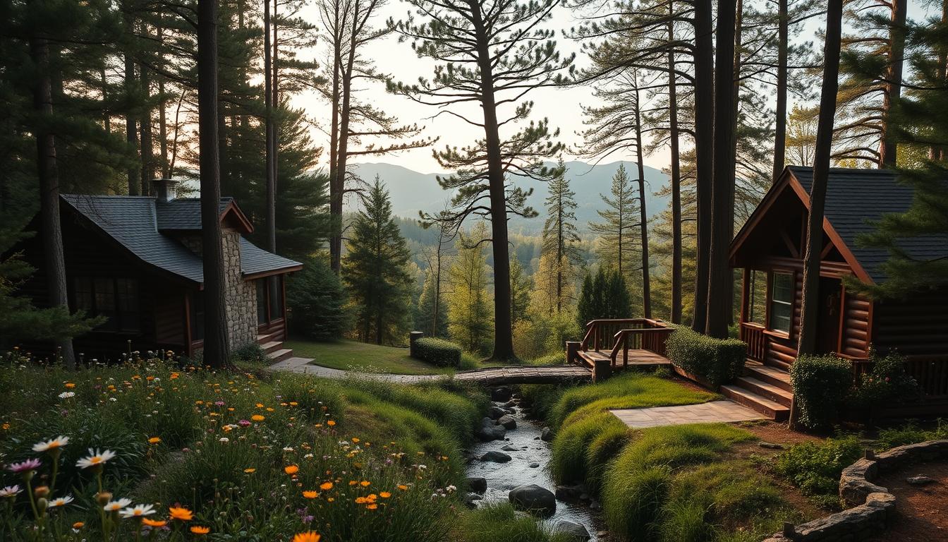 Forest Cottages for Spiritual Reflection in Tennessee (TN)
