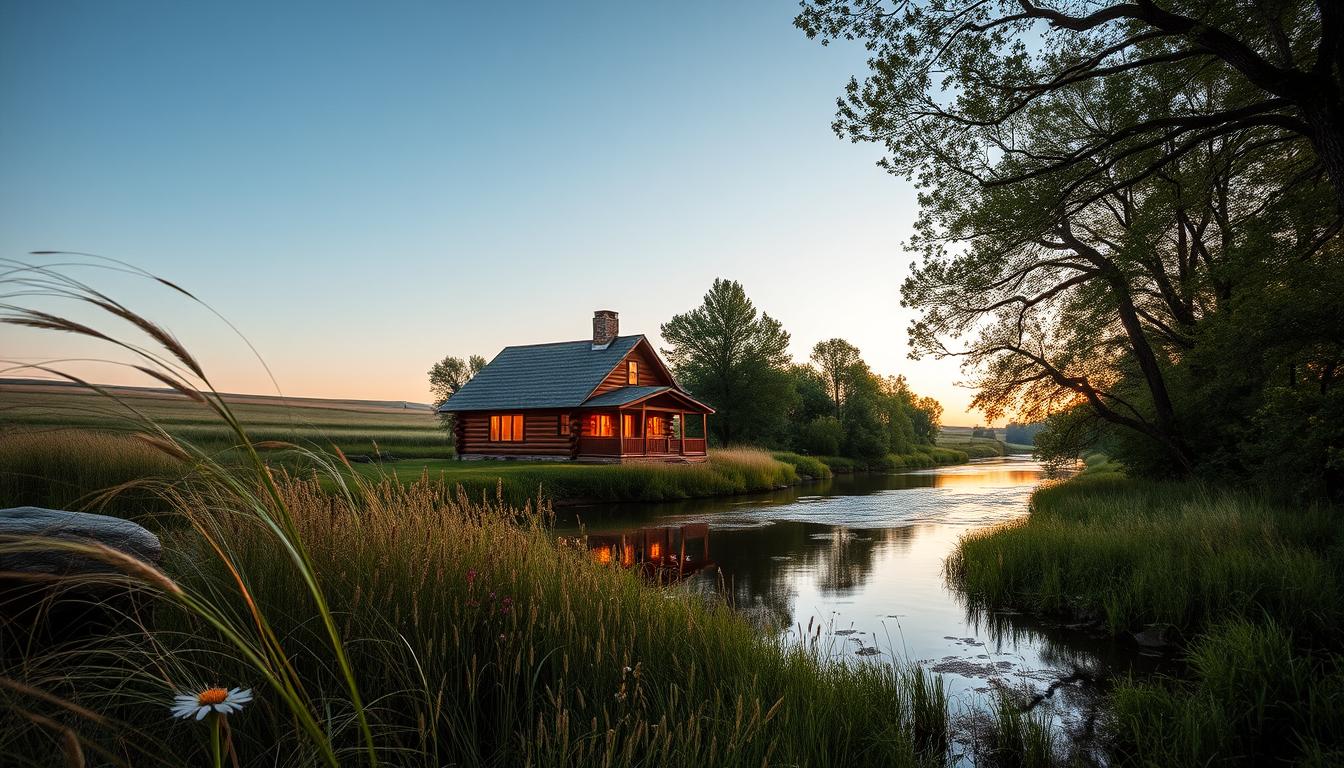 Romantic Cabin Escapes in Nebraska’s Quiet Plains and Riverfronts