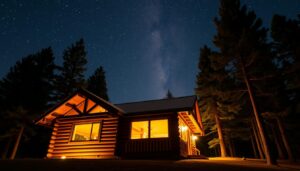 West Yellowstone Cabin Rentals for Stargazing and Sacred Silence